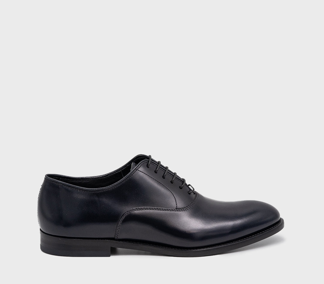 DOUCAL'S Leather Oxford Blue Black